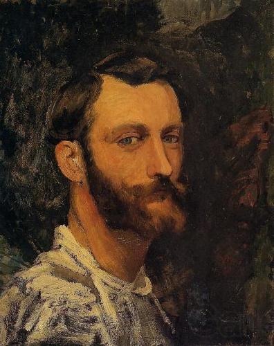 Frederic Bazille Self portrait France oil painting art